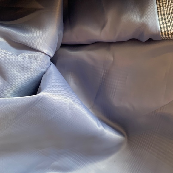 LRL Lauren Ralph Lauren | NWT | glen check laminated belted trench coat - Picture 10 of 10